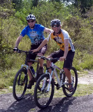 Biken in der wilden Natur des Nationalpark Sian Ka’an